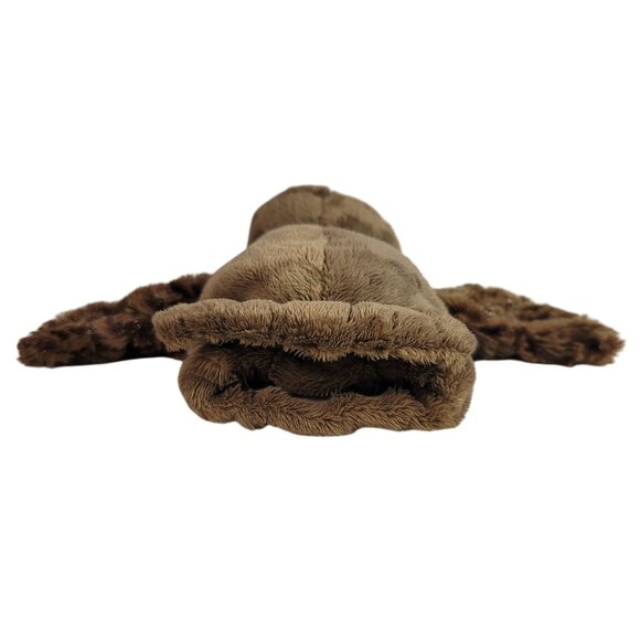 Caltoy Owl Plush Hand Puppet Brown 9" Pretend Play Wings Big Eyes Stuffed Animal - Picture 4 of 10